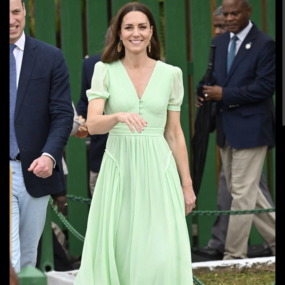 Self-portrait Spearmint Dress